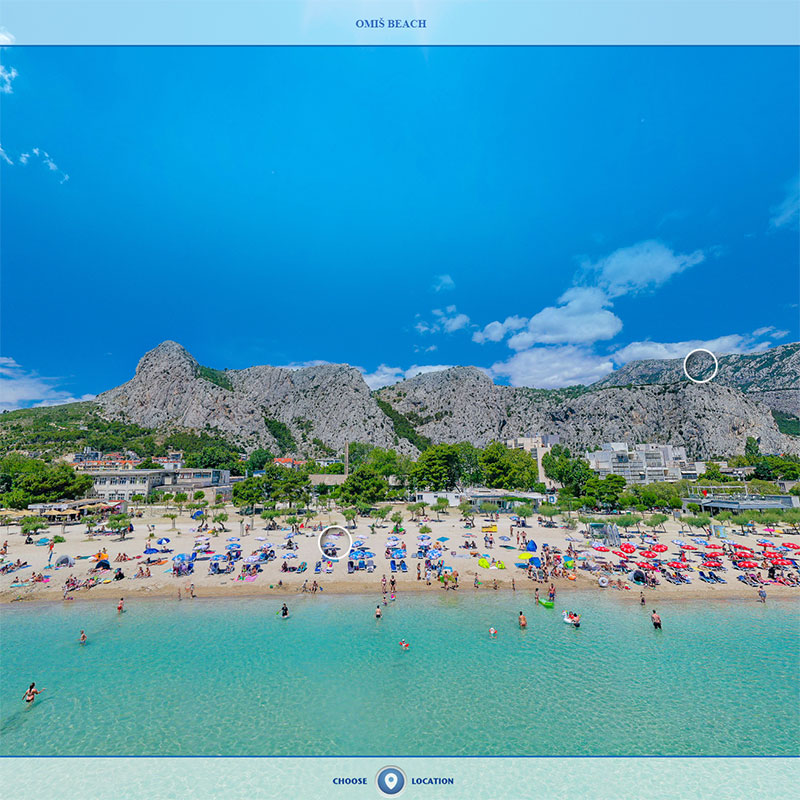 Omiš Tourist Board Virtual Tour